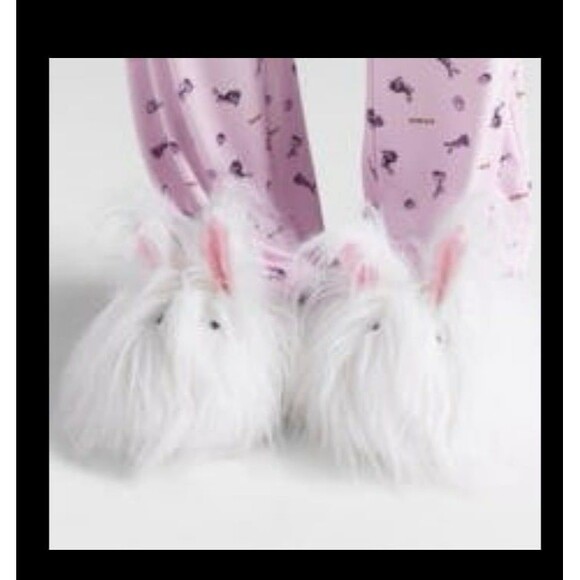 Skims Plush Bunny Slippers - Picture 7 of 8